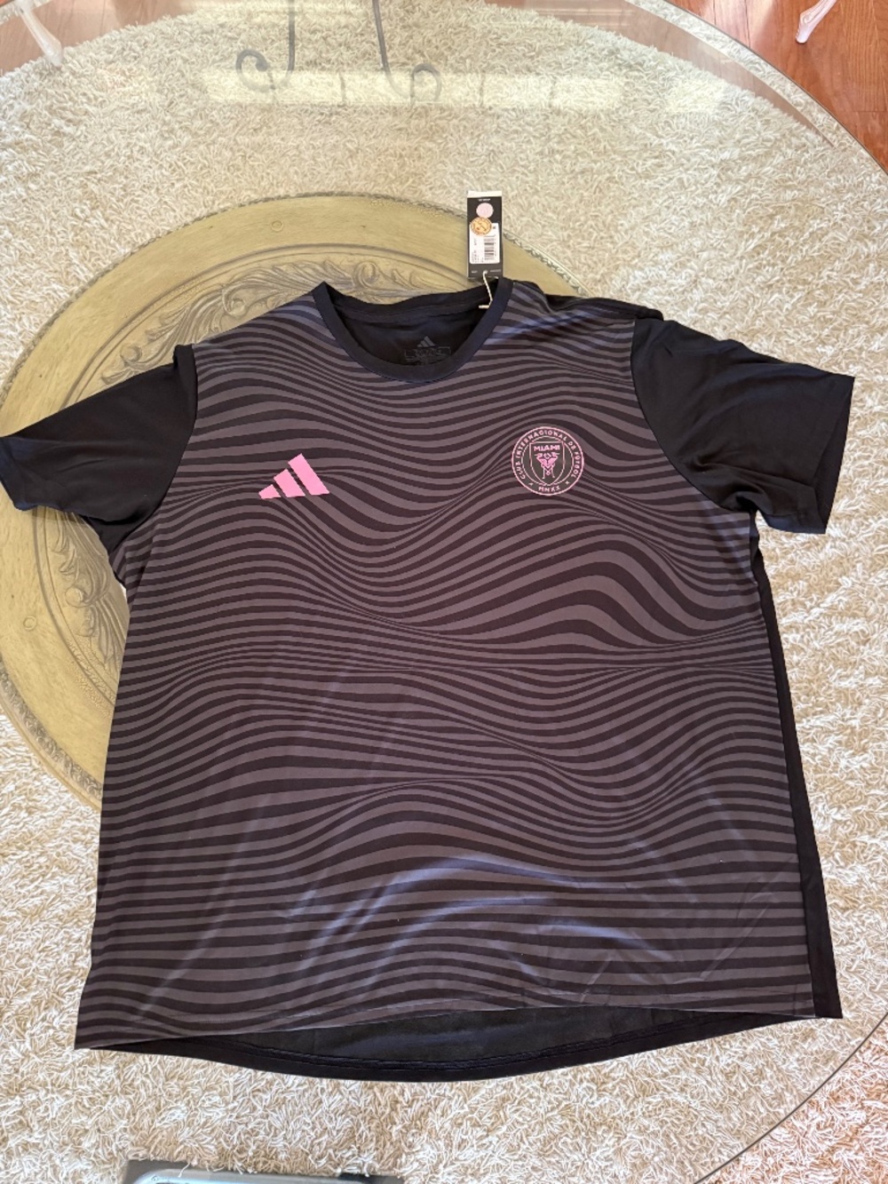 Adidas Lionel Messi Inter Miami Men's Jersey Size 2XL Black NWT